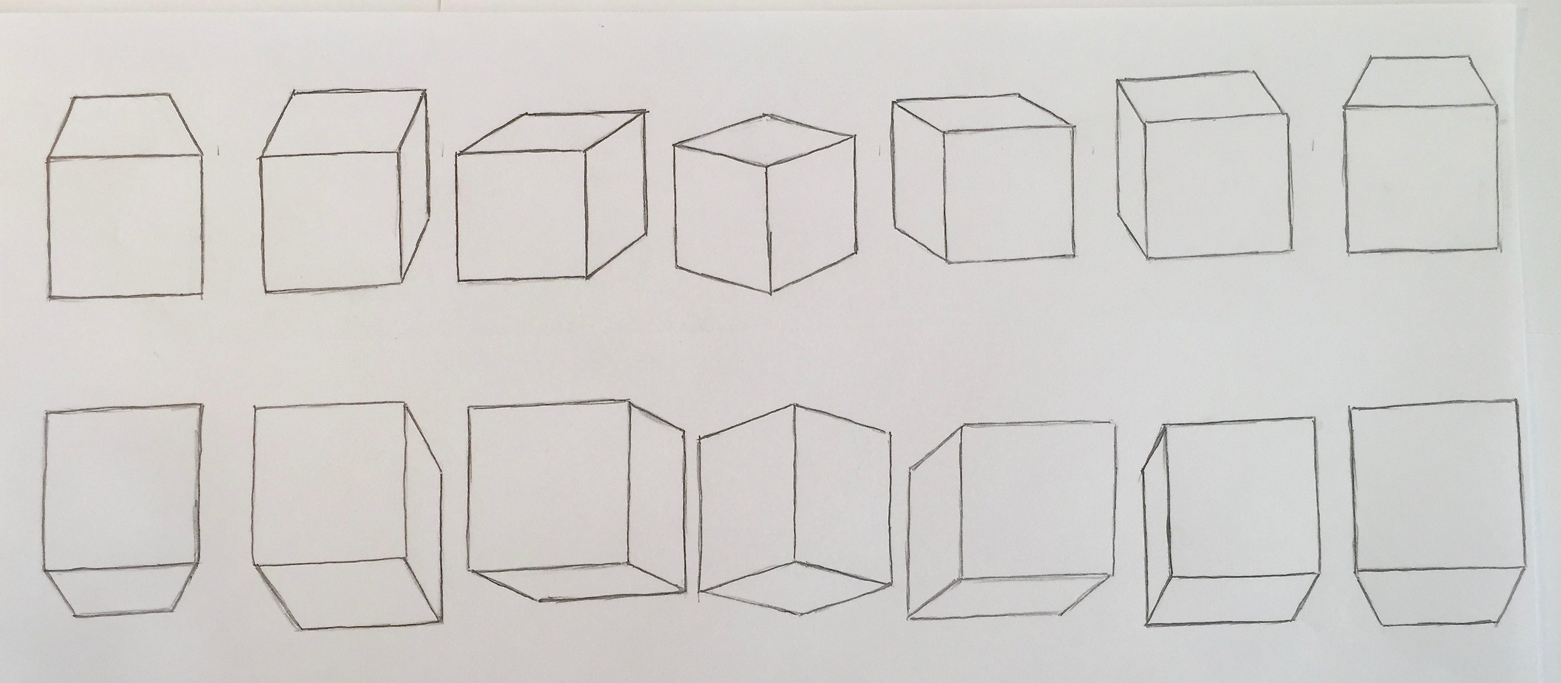 How To Draw A Cube in 3D - Made with HAPPY-saigonsouth.com.vn