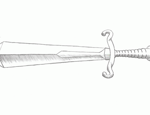 How to Draw Swords Easy and Fun
