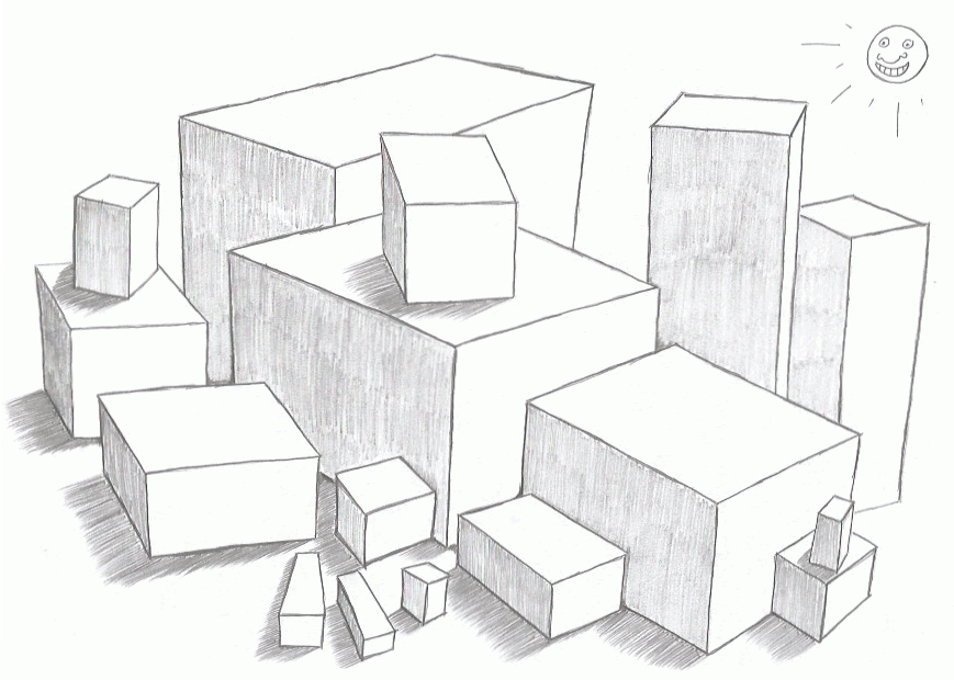 Beginner Drawing Lessons - How to Draw Boxes