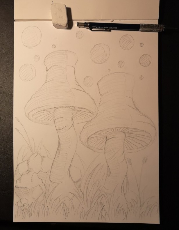 Space Fungus - Sketch