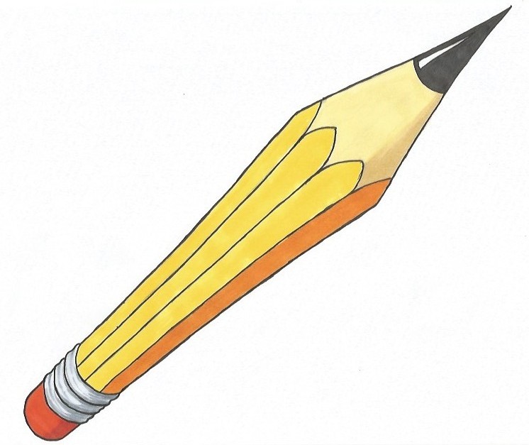 How to Draw a Pencil in Perspective [Video included]